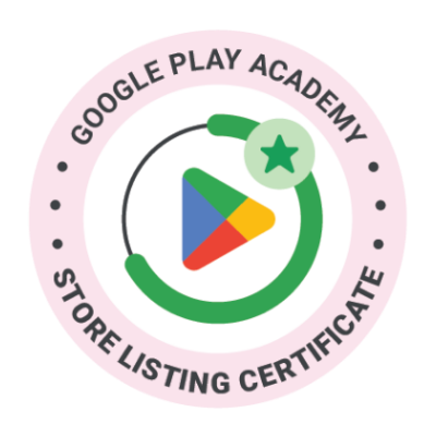 Google Play Academy - Store Listing Certificate